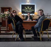 Aleksandra Popławska i Robert Więckiewicz w serialu "Minuta ciszy"