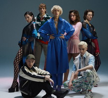 Aktorzy serialu #BringBackAlice. Od góry od lewej: Mila Jankowska, Bartłomiej Deklewa, Helena Englert, Katarzyna Gałązka, Marcel Opaliński, Sebastian Dela i Vitalik Havryla
