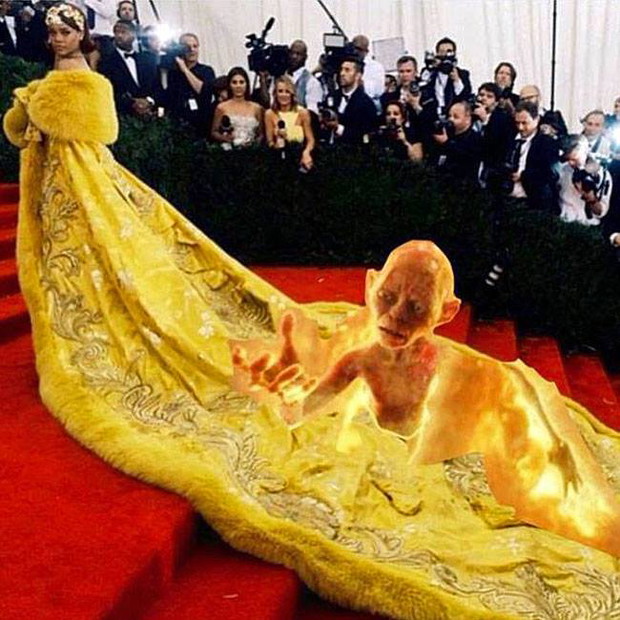 Rihanna w Mordorze.