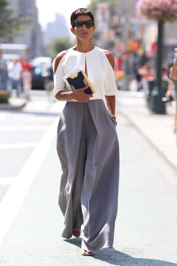 Street Fashion: sukienki maxi / Imaxtree