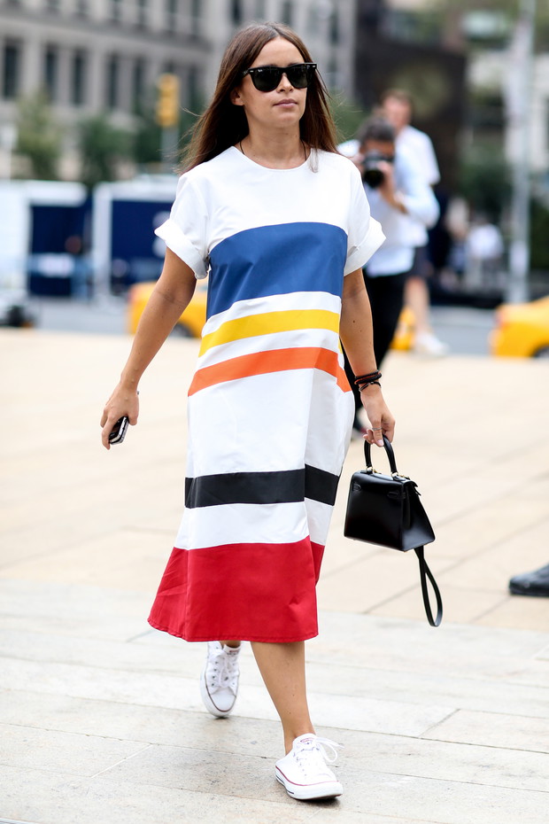 Street Fashion: sukienki maxi / Imaxtree