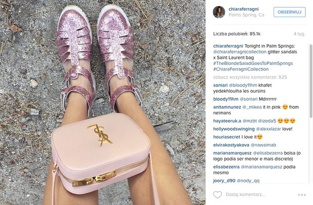 via @chiaraferragni Instagram