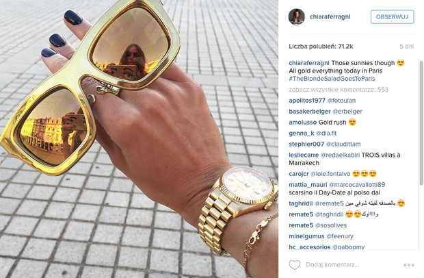 via @chiaraferragni Instagram