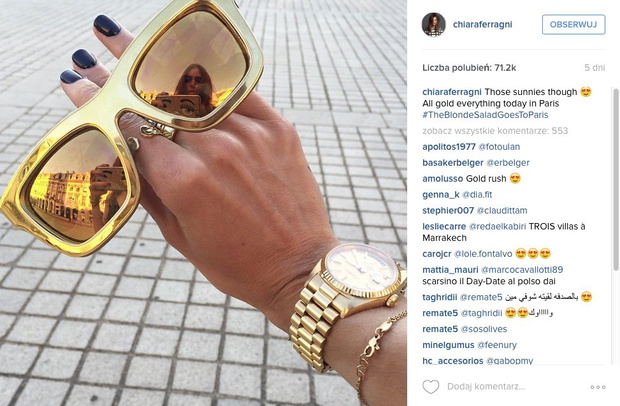 via @chiaraferragni Instagram