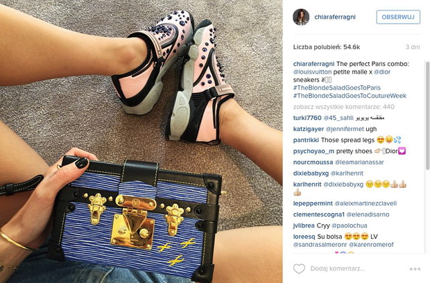 via @chiaraferragni Instagram