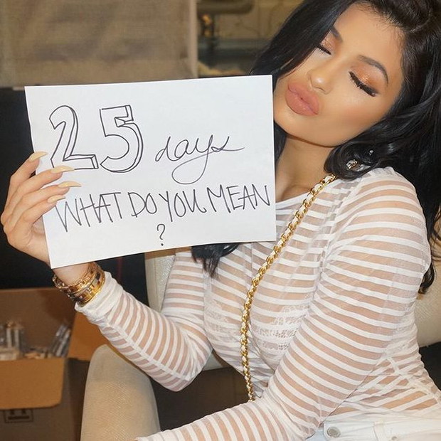 Kylie Jenner via @justinbieber Instagram