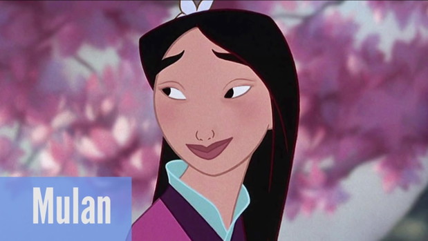Księżniczki Disneya bez makijażu. Księżniczka Mulan bez makijażu.
