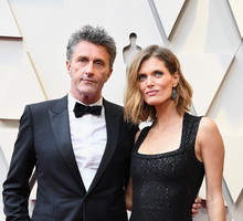 Paweł Pawlikowski i Małgorzata Bela na gali rozdania nagród Oscary 2019.