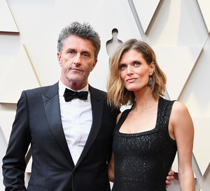 Paweł Pawlikowski i Małgorzata Bela na gali rozdania nagród Oscary 2019.