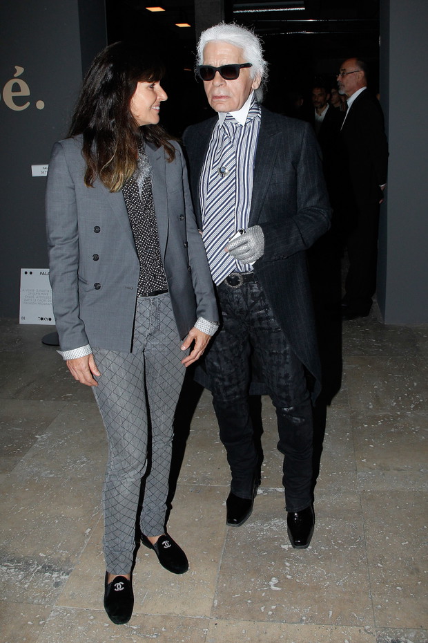 Karl Lagerfeld i Virginie Viard byli najbliższymi współpracownikami