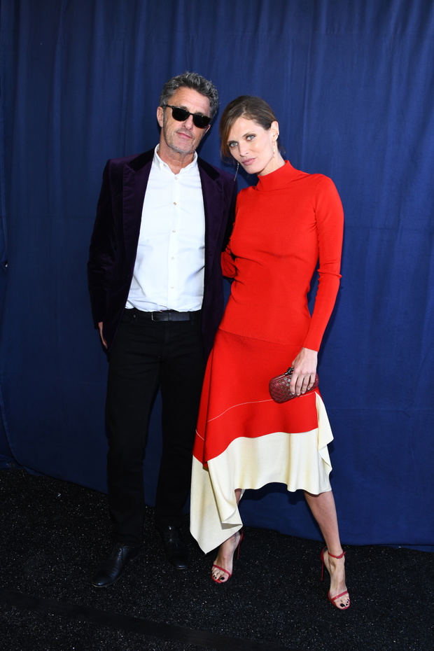 Paweł Pawlikowski i Małgosia Bela na rozdaniu nagród Film Independent Spirit Awards.