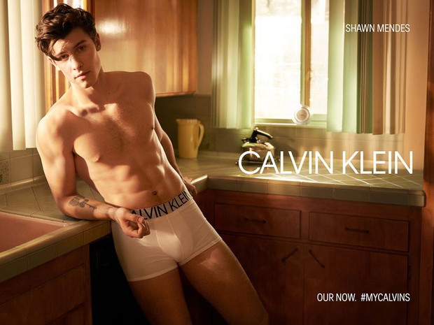Shawn Mendes w kampanii #MyCalvins Calvin Klein