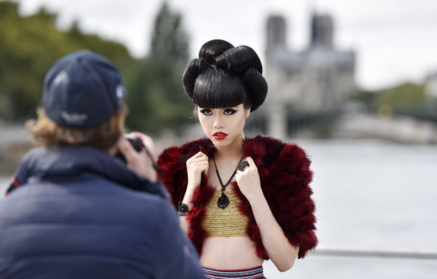 Jessica Minh Anh in Yumi Katsura