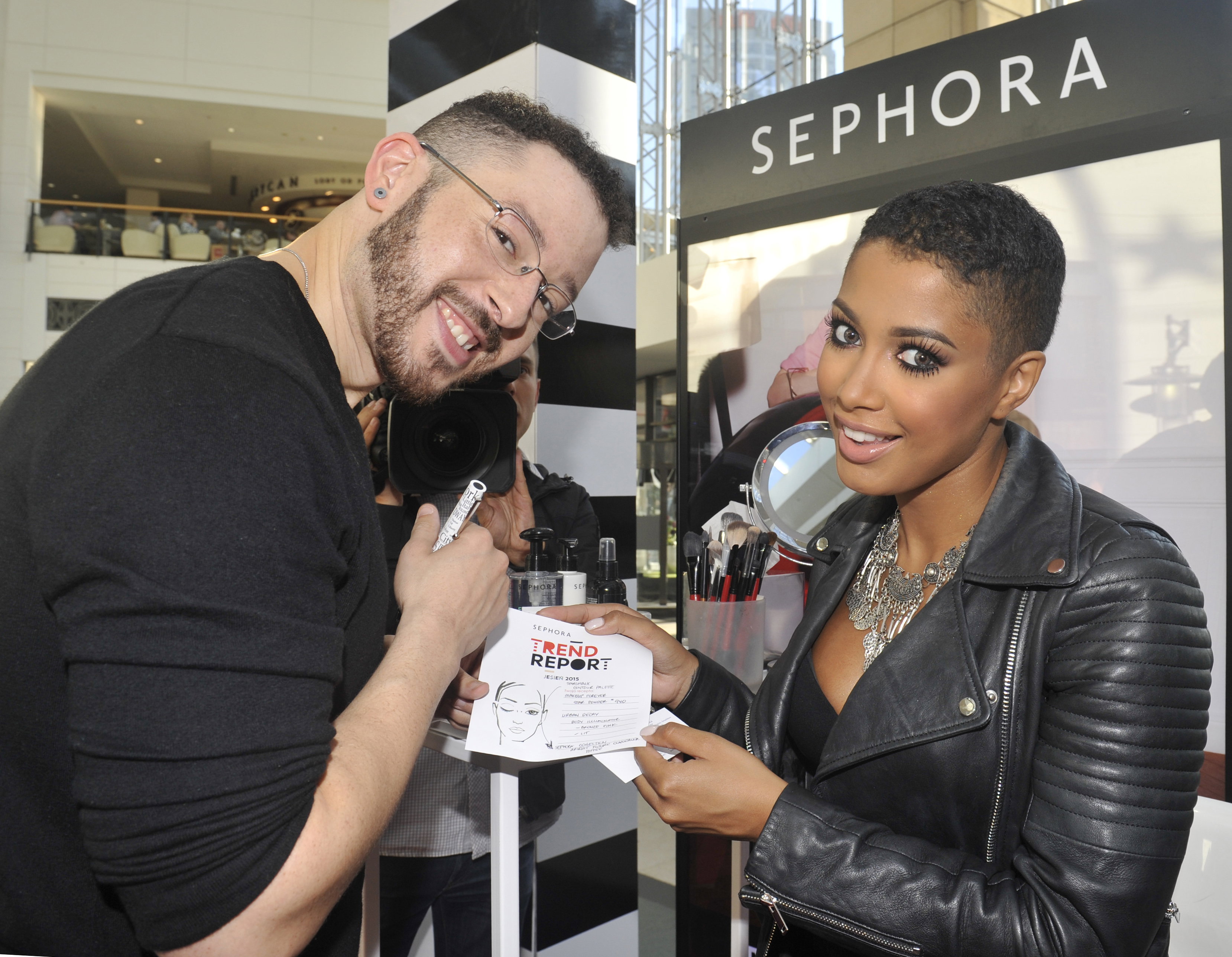 Jeffrey English i Particia Kazadi / Sephora