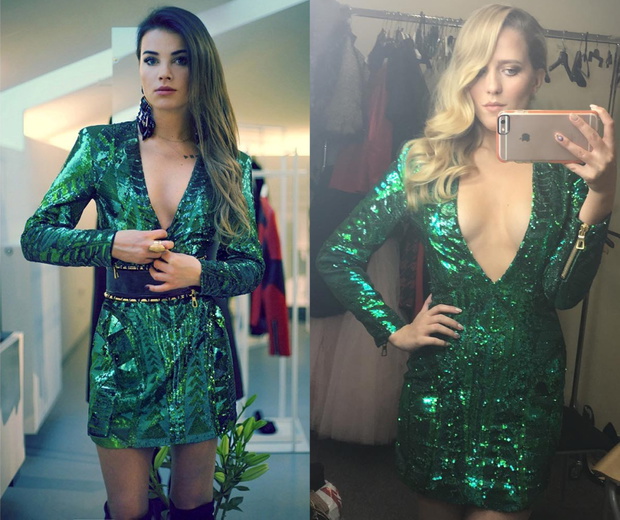 Balmain H&M blogerki jessica mercedes maffashion