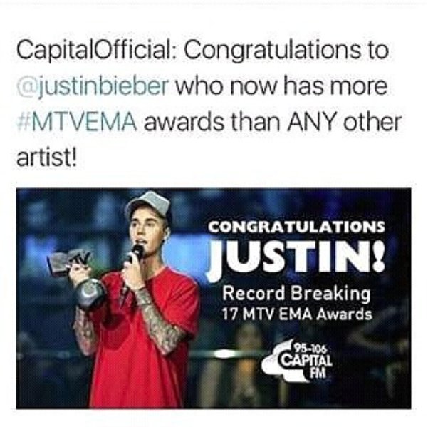 via #mtvema Instagram