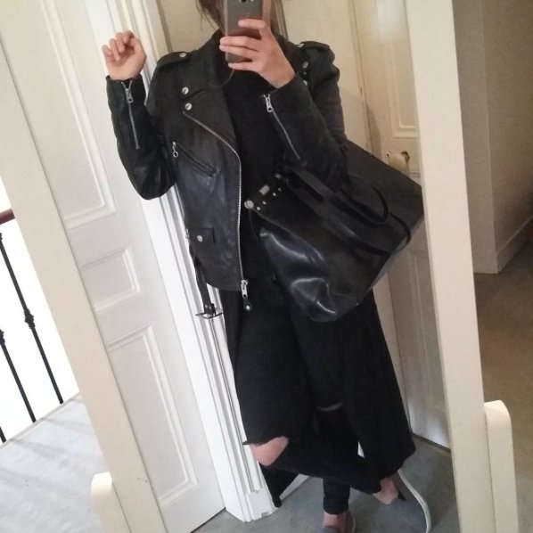 #bikerjacket Instagram