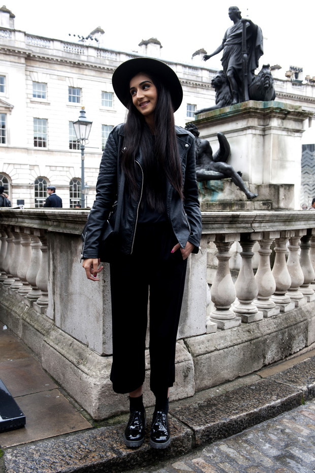 Street Fashion ramoneska / fot. Imaxtree