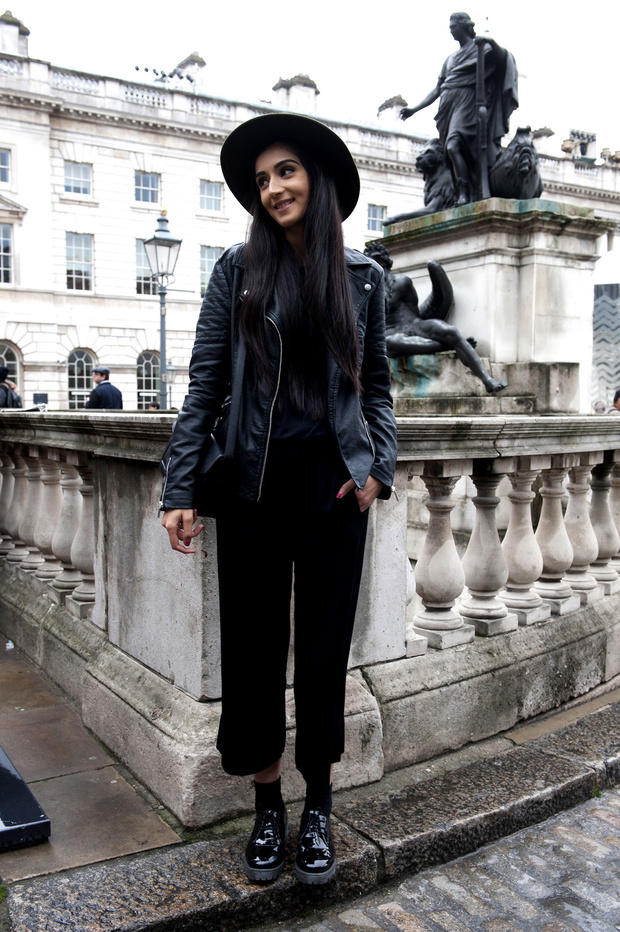 Street Fashion ramoneska / fot. Imaxtree