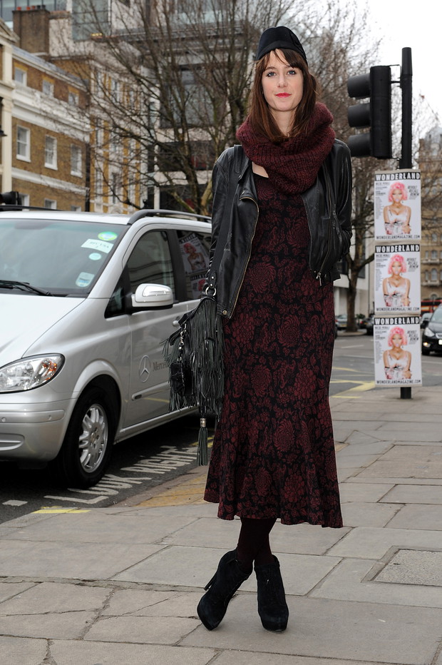 Street Fashion ramoneska / fot. Imaxtree