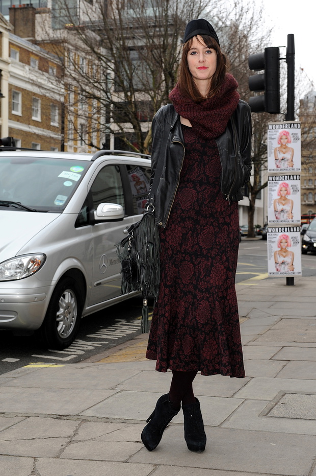 Street Fashion ramoneska / fot. Imaxtree