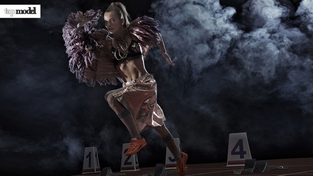 Karolina Pisarek, TOP MODEL 2015 ODCINEK 7: sesja lekkoatletyczna