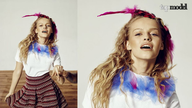Karolina Pisarek, TOP MODEL 2015 ODCINEK 9: sesja rodzinna