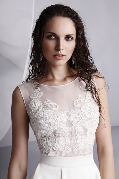 Polska moda, suknie ślubne, Agnieszka Światły Celia1