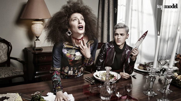 Radek Pestka, TOP MODEL 2015 ODCINEK 6: sesja zdjęciowa Śmierć w hotelu
