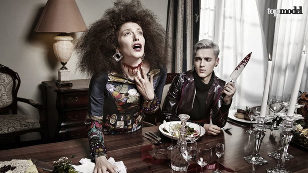 Radek Pestka, TOP MODEL 2015 ODCINEK 6: sesja zdjęciowa Śmierć w hotelu