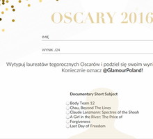 Oscary 2016 na Glamour