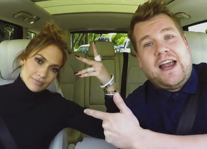 James Corden, Jennifer Lopez, Carpool Karaoke / YouTube