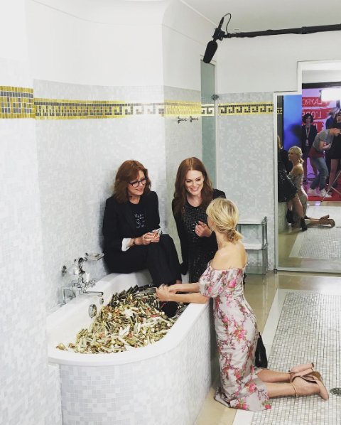 @susansarandon Instagram Cannes 2016