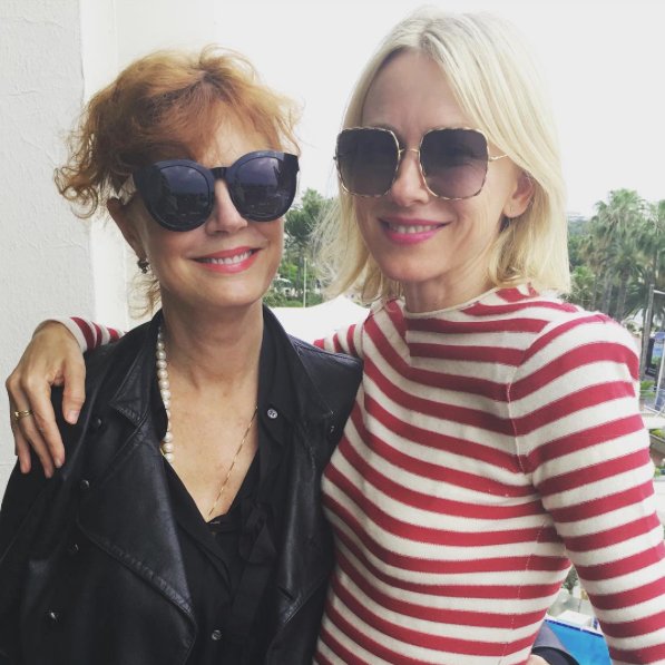@susansarandon Instagram Cannes 2016