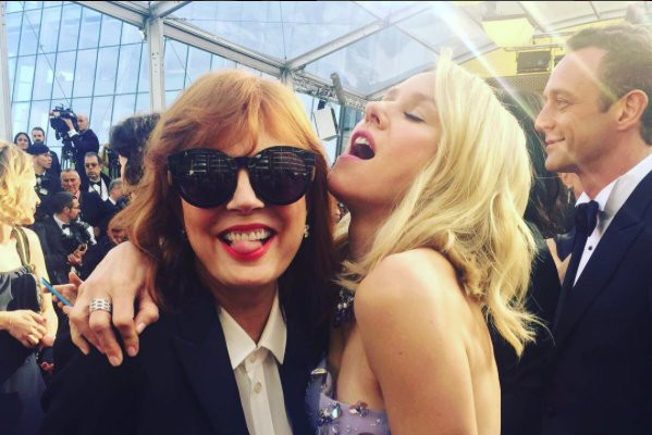 @susansarandon Instagram Cannes 2016