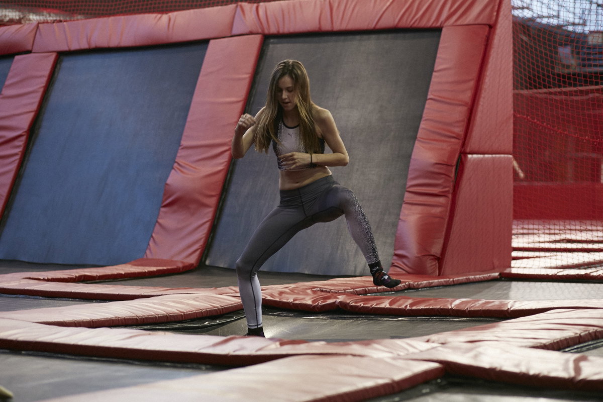 Trampoliny Hangar 646 BRITA PUMA / Tymek Mac Maciejewski