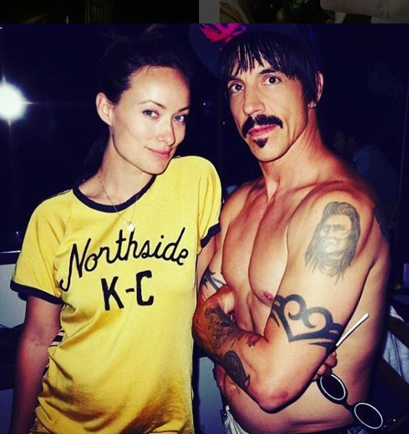 Olivia Wilde x Red Hot Chili Peppers