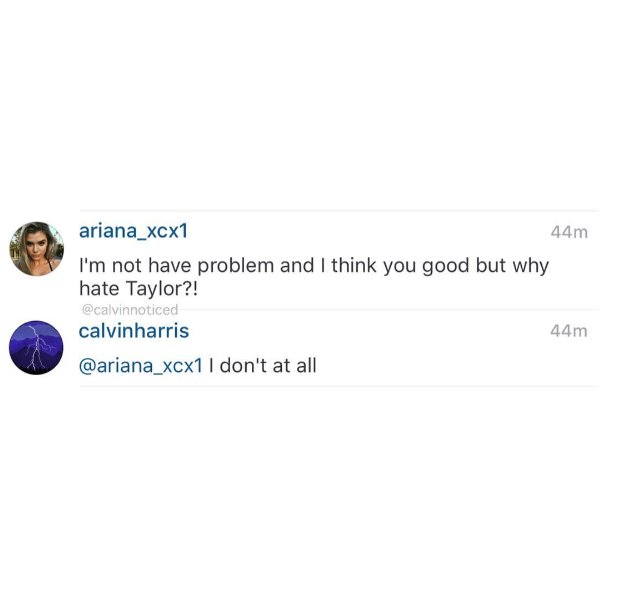 Calvin Harris odpowiada fanom na komentarze
