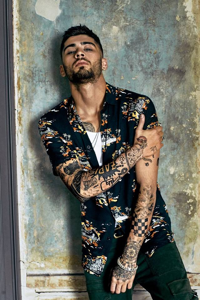 Zayn Malik w sesji dla magazynu GQ