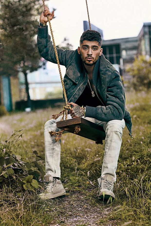 Zayn Malik w sesji dla magazynu GQ