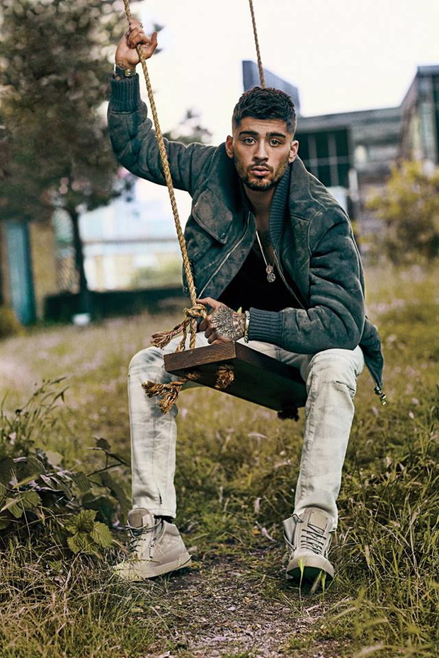 Zayn Malik w sesji dla magazynu GQ