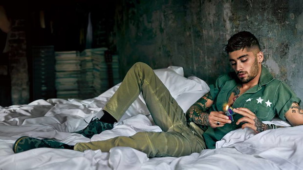Zayn Malik w sesji dla magazynu GQ