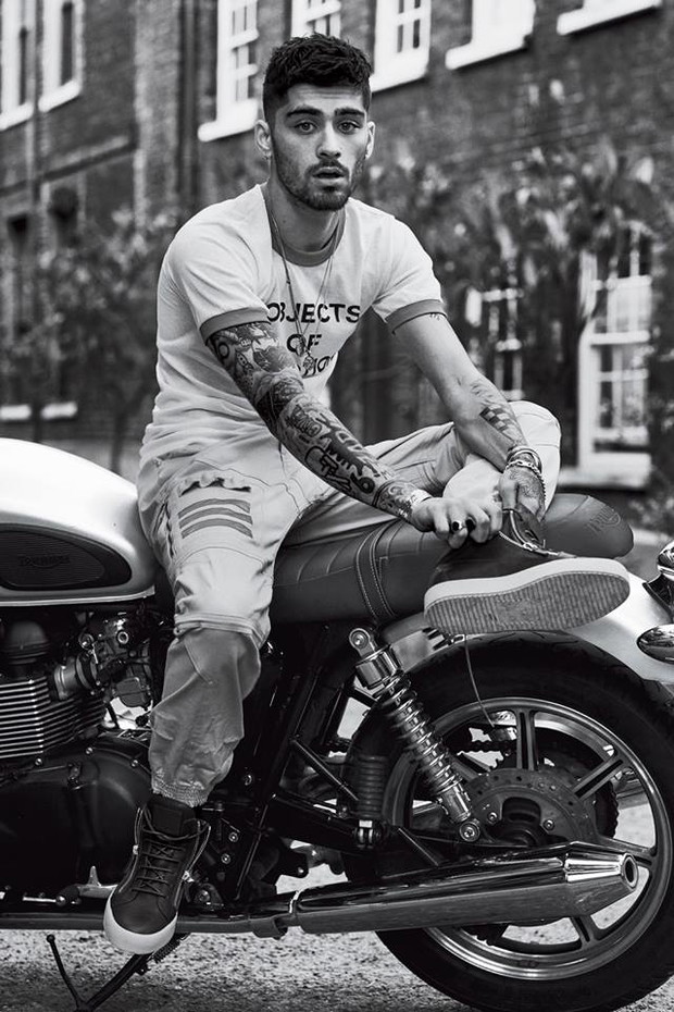 Zayn Malik w sesji dla magazynu GQ
