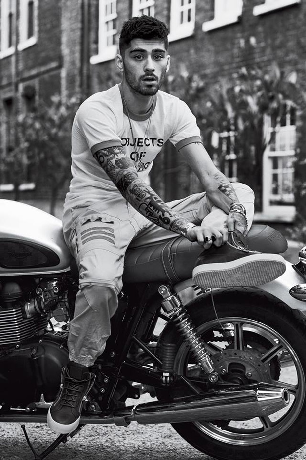 Zayn Malik w sesji dla magazynu GQ