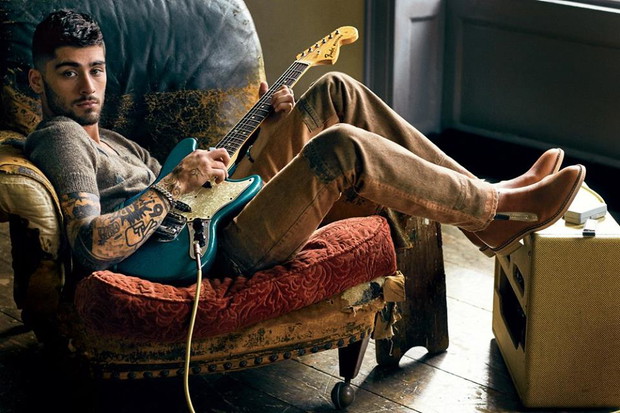 Zayn Malik w sesji dla magazynu GQ