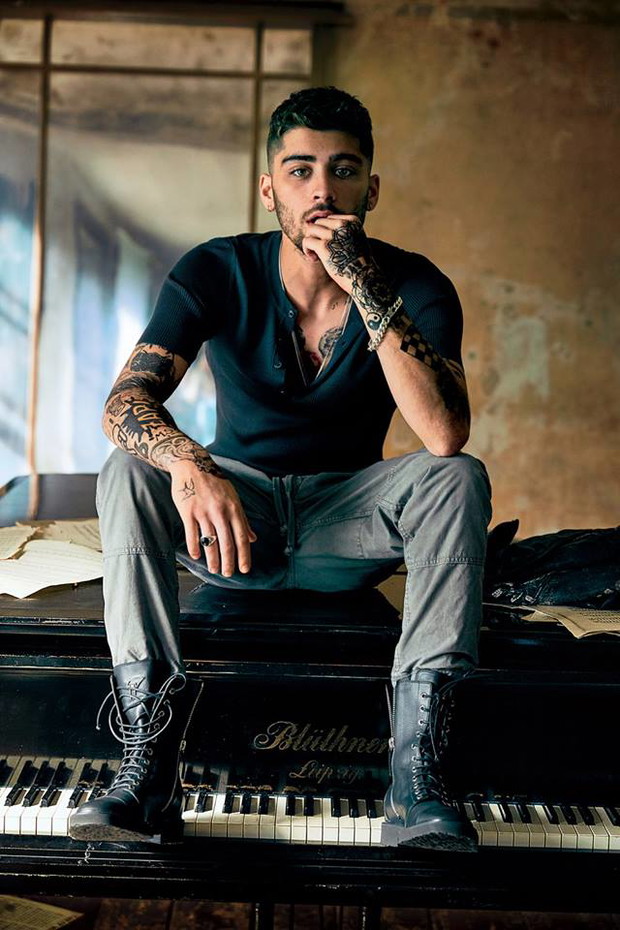 Zayn Malik w sesji dla magazynu GQ