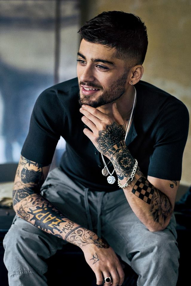 Zayn Malik w sesji dla magazynu GQ