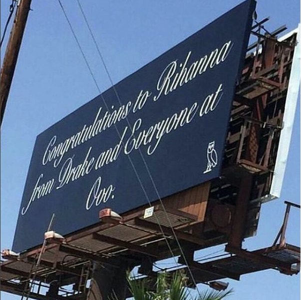 Gratulacje od Drake