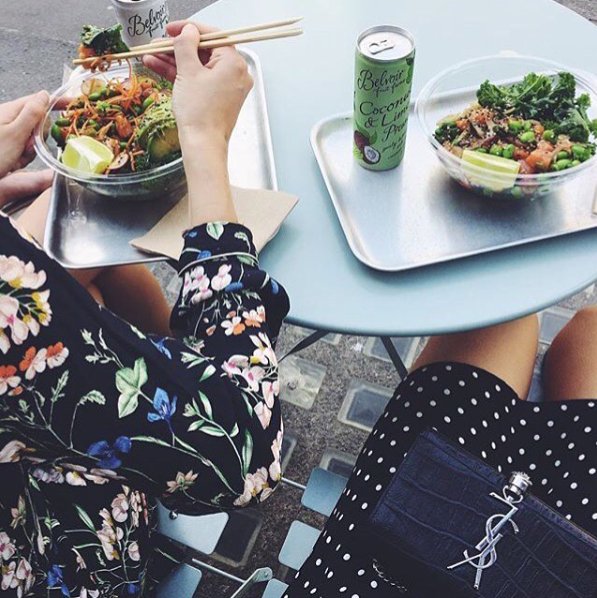 Poke bowl na Instagramie