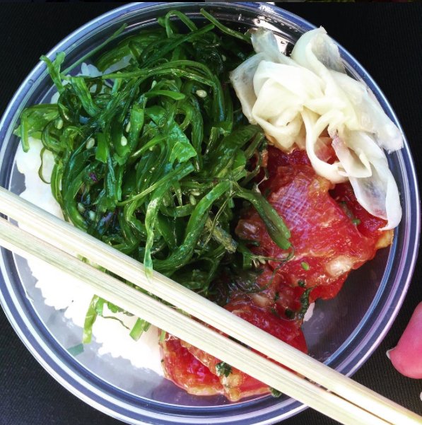 Poke bowl na Instagramie
